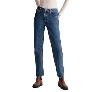 Madewell The Perfect Vintage Straight Jean Bright Indigo Instacozy 28